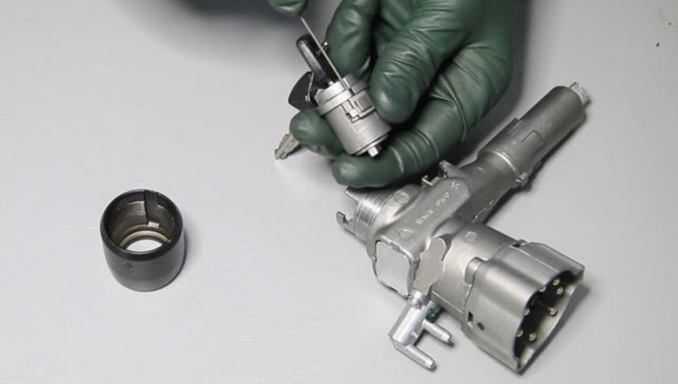 Modifying an Ignition Tumbler So You Can Remove it Later Without a Key